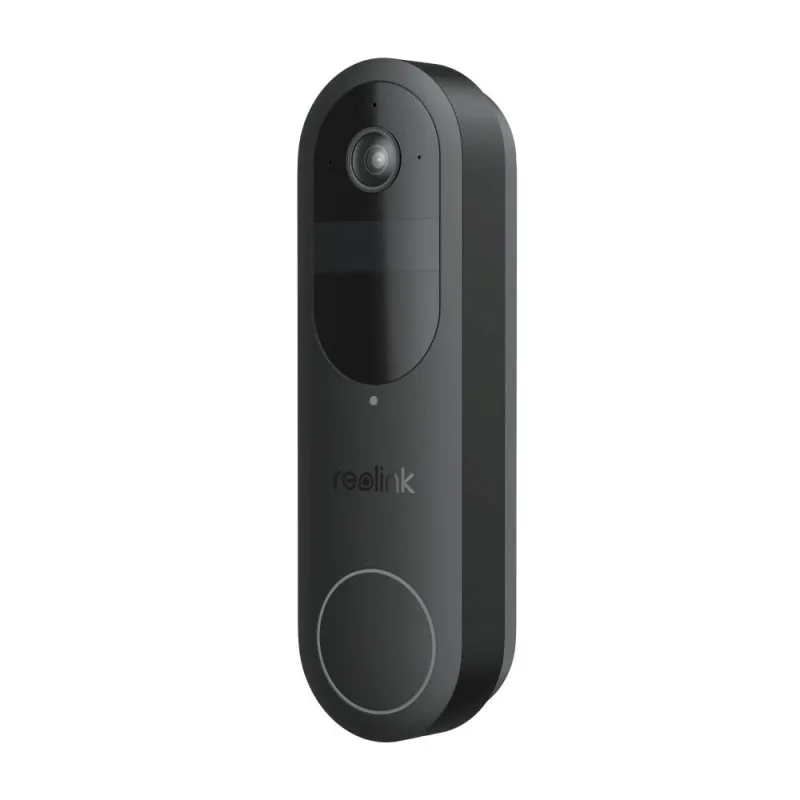 REOLINK bezpečnostní video zvonek D340B, 4MP, 2K, WiFi, černá…