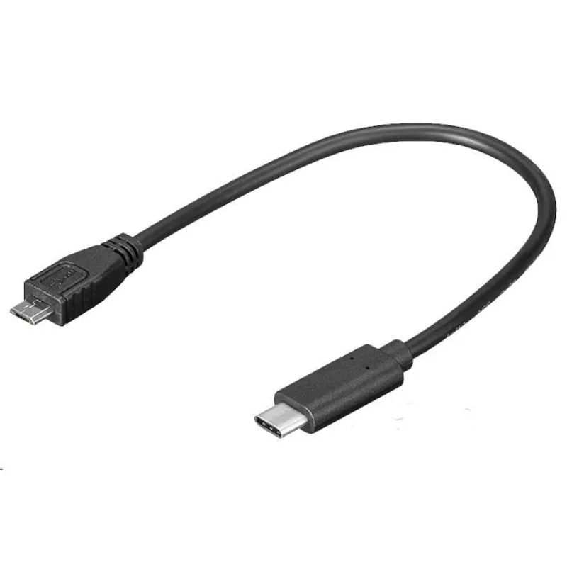 Adaptér PREMIUMCORD USB 3.1 C/ male - USB 2.0 Micro-B/ male, 0, 2…