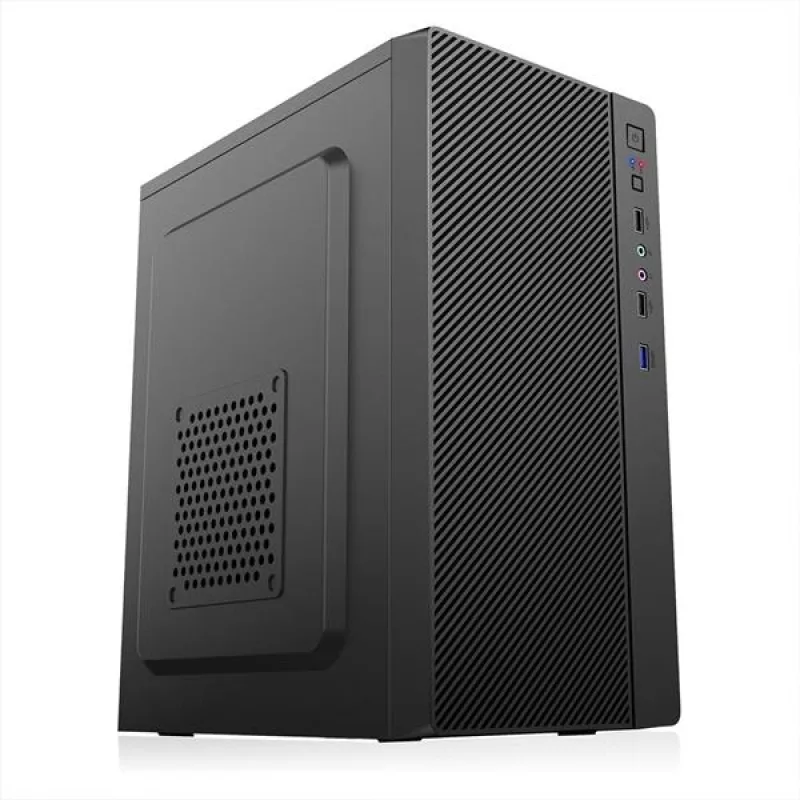 1stCOOL STEP 4, skrinka mATX, USB3.0 + 2xUSB2.0, čierna MC-STEP4-AU-USB3