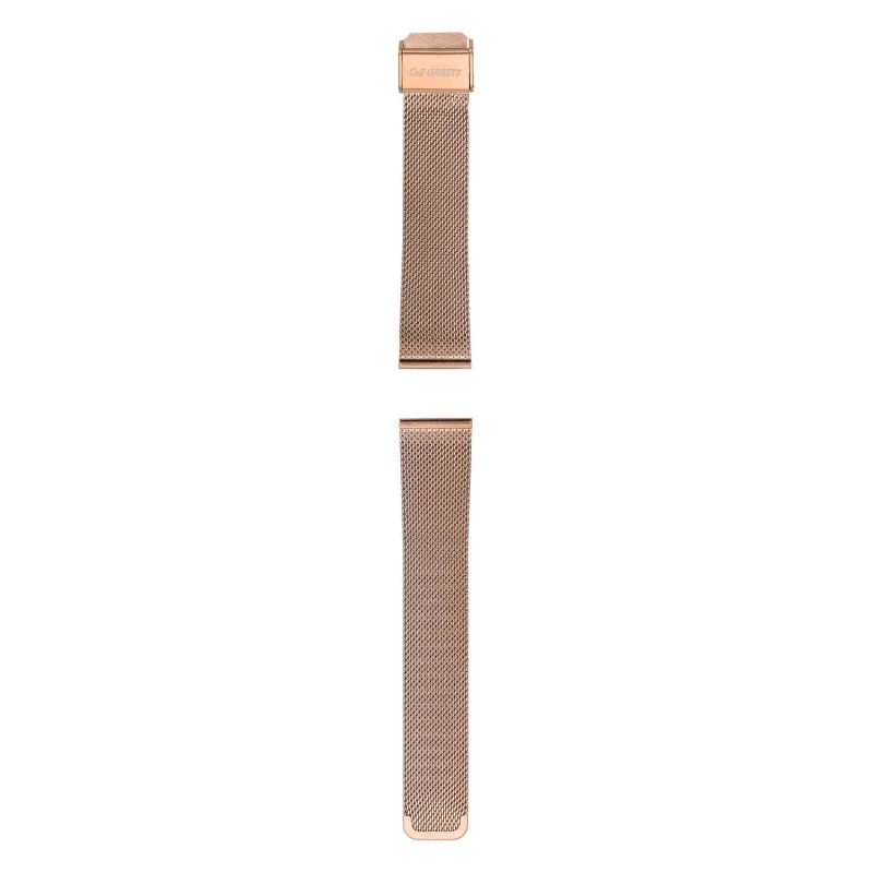 Garett univerzální řemínek 20 mm, zlatorůžový kovový, typ Mesh STRAP…