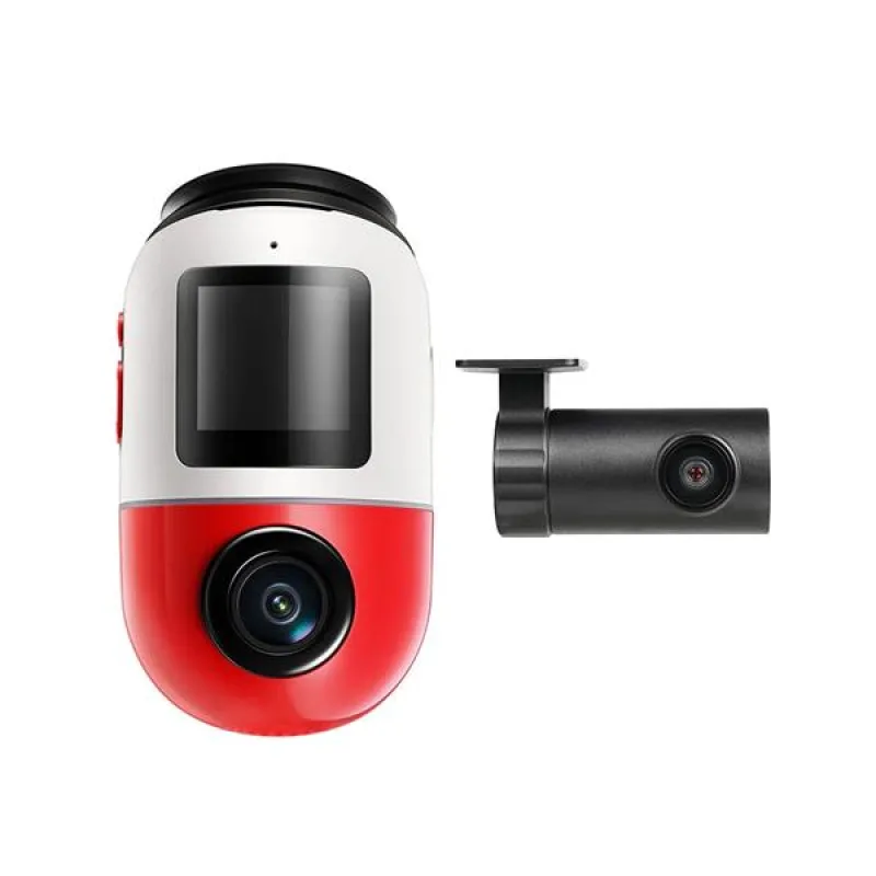 70mai X800 4K SET s RC Cervena + karta 70mai SD 128GB X800128GB_R+RC