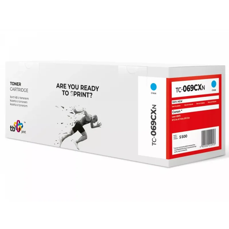 Toner TB komp. s Canon MF752 CRG069H CY TC-069CXN