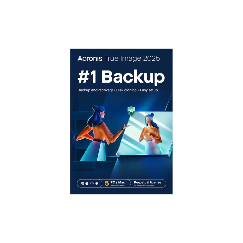 Acronis True Image 2025 - 5 Computer ESD, Perpetual HOJSSHZZS21