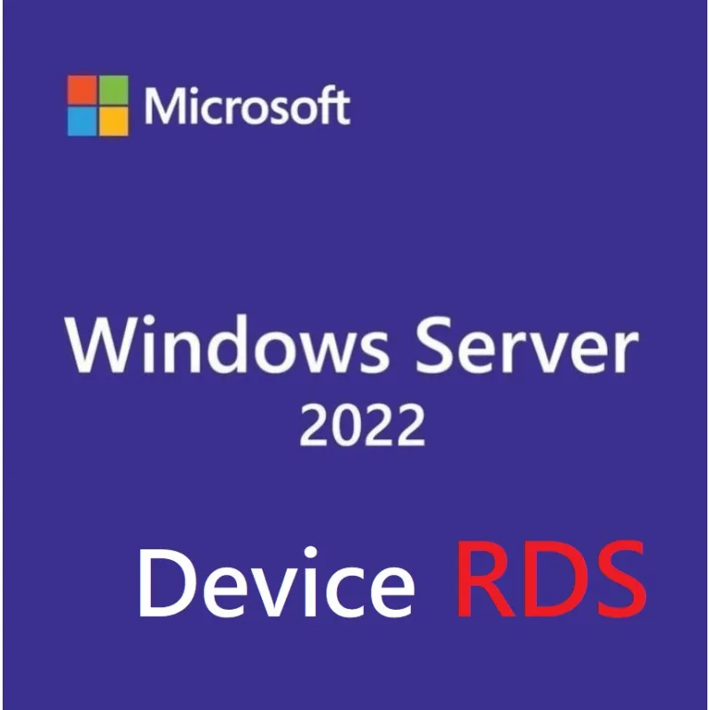 DELL 5-pack of Windows Server 2022 Remote Desktop Serv Device Cus Kit…