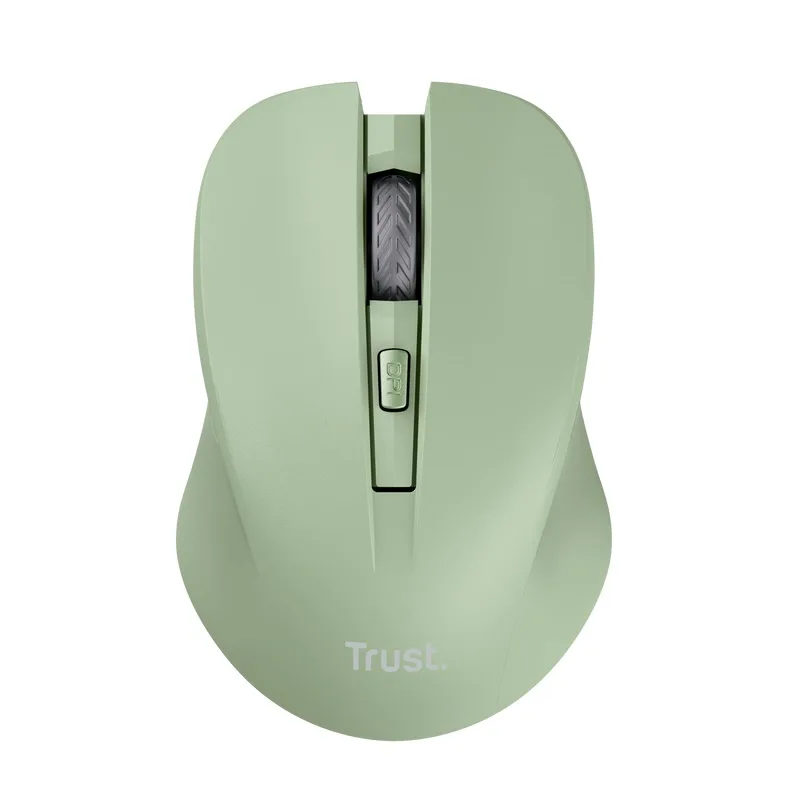 Trust Mydo/ Kancelárska/ Optická/ 1 800 DPI/ Bezdrôtová USB/ Zelená 25042