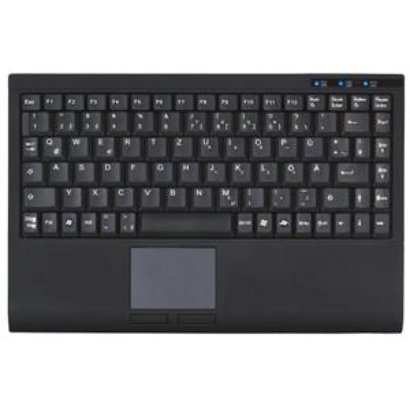 Miniklávesnica Keysonic ACK-540 U+, USB, black .600217833