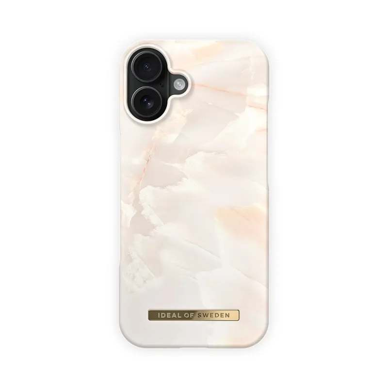 iDeal Fashion Printed Case MagSafe iPhone 17 Rose Pearl Marble IDFCMS…