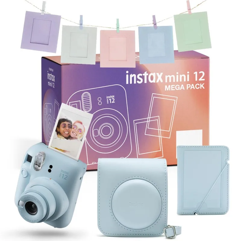 Fujifilm MINI 12 MEGA PACK modrý 70100163464