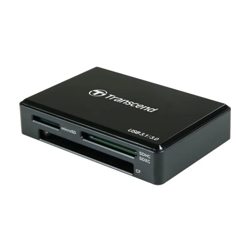 Čítačka kariet TRANSCEND RDC8K2, USB 3.1 Multifunkčná čítačka kariet…