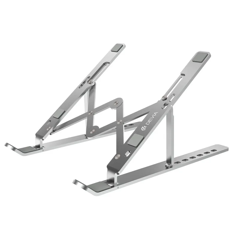 Devia Pro1 Multi-function Folding Stand For Tablet/Laptop - Silver…