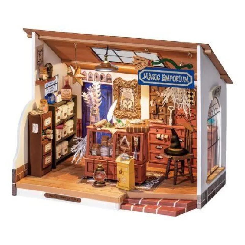 BAZAR - RoboTime Miniatura domečku Kouzelnický krámek - Poškozený obal …