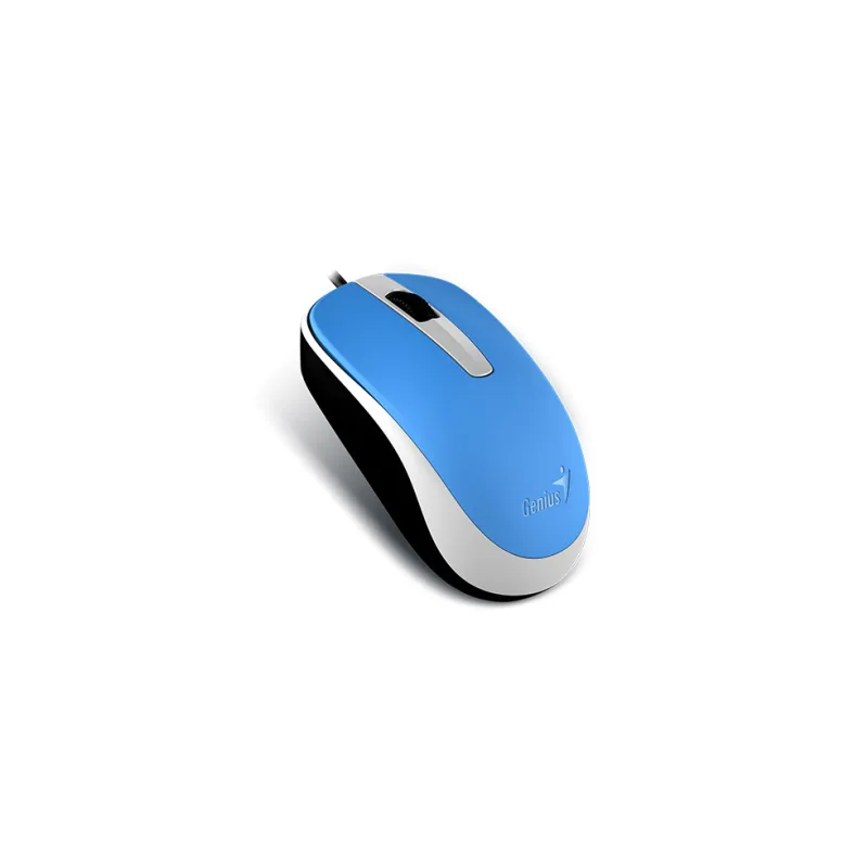 GENIUS DX-120/ Kancelárska/ Optická/ 1 200 DPI/ Drôtová USB/ Modrá…