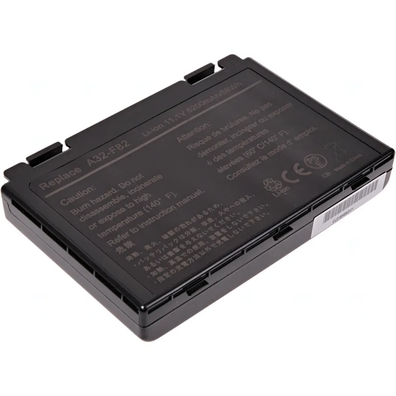 Batéria T6 Power Asus K40, K41, K50, K51, K60, K61, K70, F52, F82, X5D,…