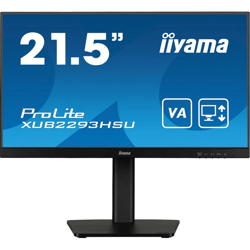 iiyama ProLite/ XUB2293HSU-B7/ 21, 5"/ IPS/ FHD/ 100Hz/ 1ms/ Black/ 3R…