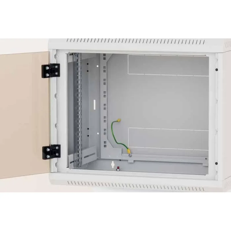 Nástenný rozvádzač jednodielny 6U (š)600x(h)495 perfor.dvere RBA-06-LS5…