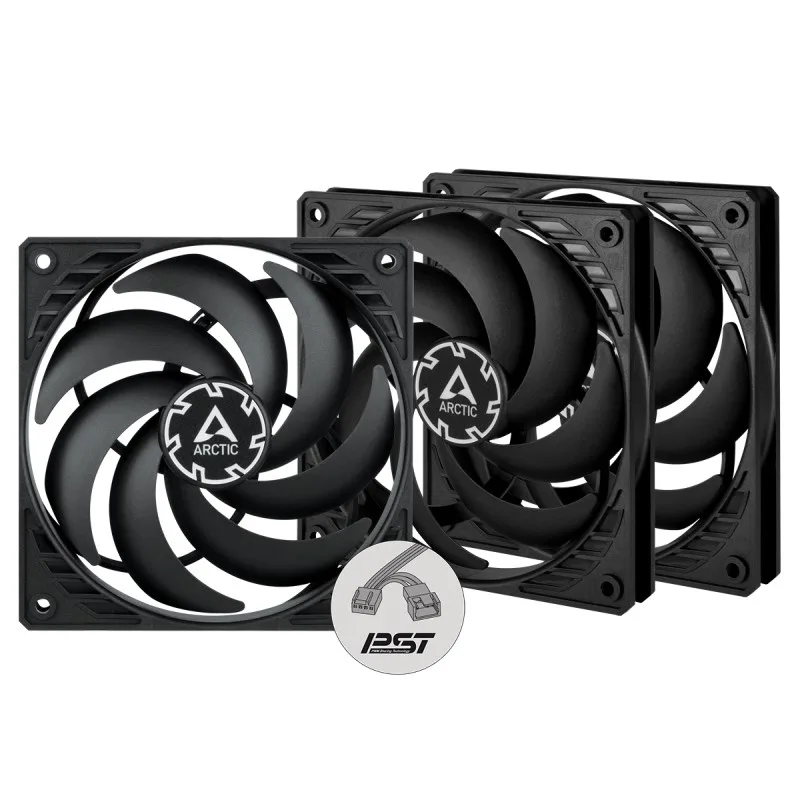 ARCTIC P12 Slim PWM pst – 120mm Pressure optimized case fan | Slim…