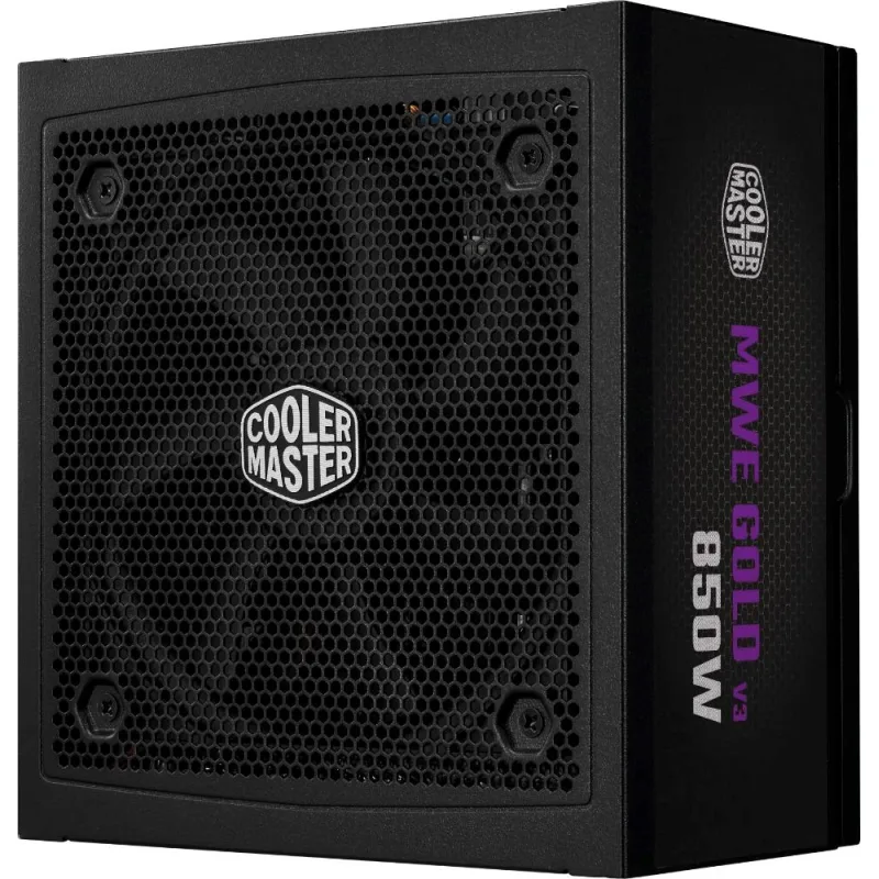 Cooler Master zdroj 850W MWE Gold 3, 120mm, 80+ Gold, Plně modulární, …
