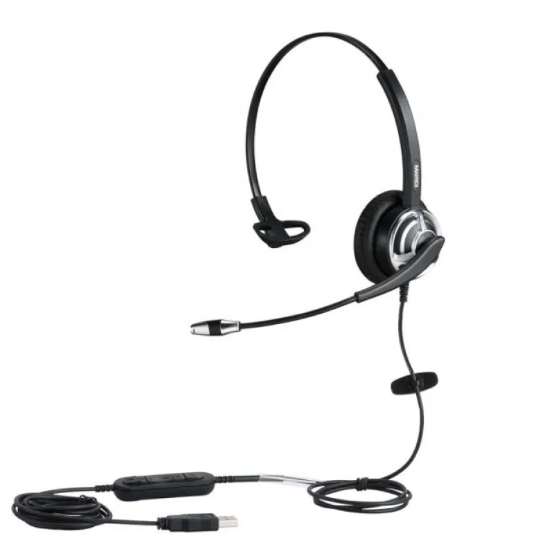 WELL Mairdi MRD-805 USB, náhlavka jednoušna (USB s ovládaním hlasitosti)…