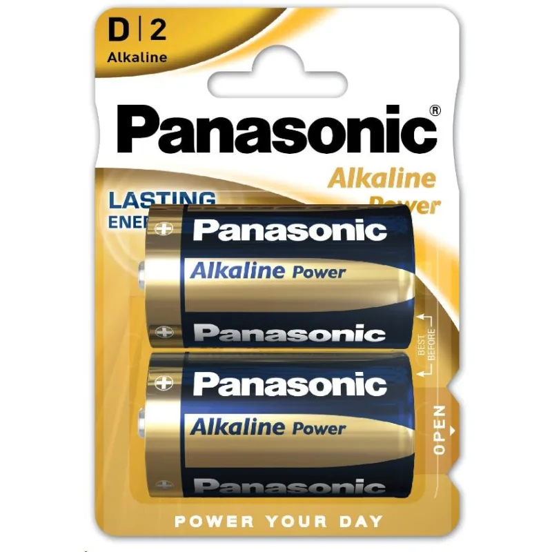 PANASONIC Alkalické baterie Alkaline Power LR20APB/ 2BP D 1, 5V…