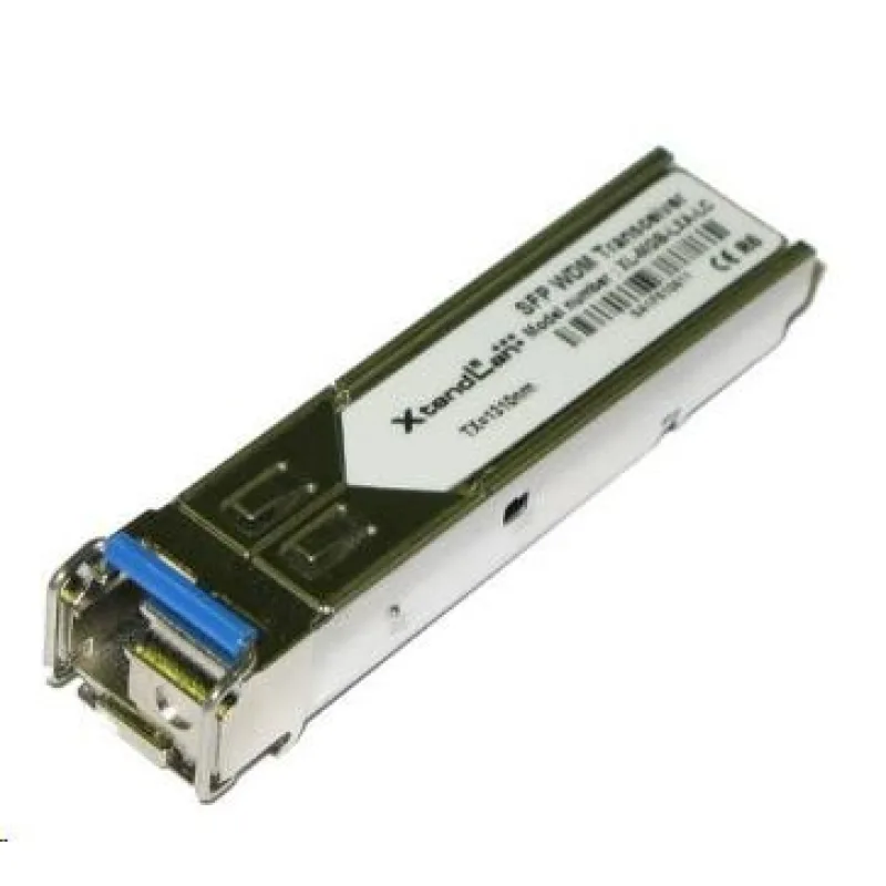Optický SFP modul SM (1310nm/1550nm), WDM, 1,25 Gb/s, LC, 10km…