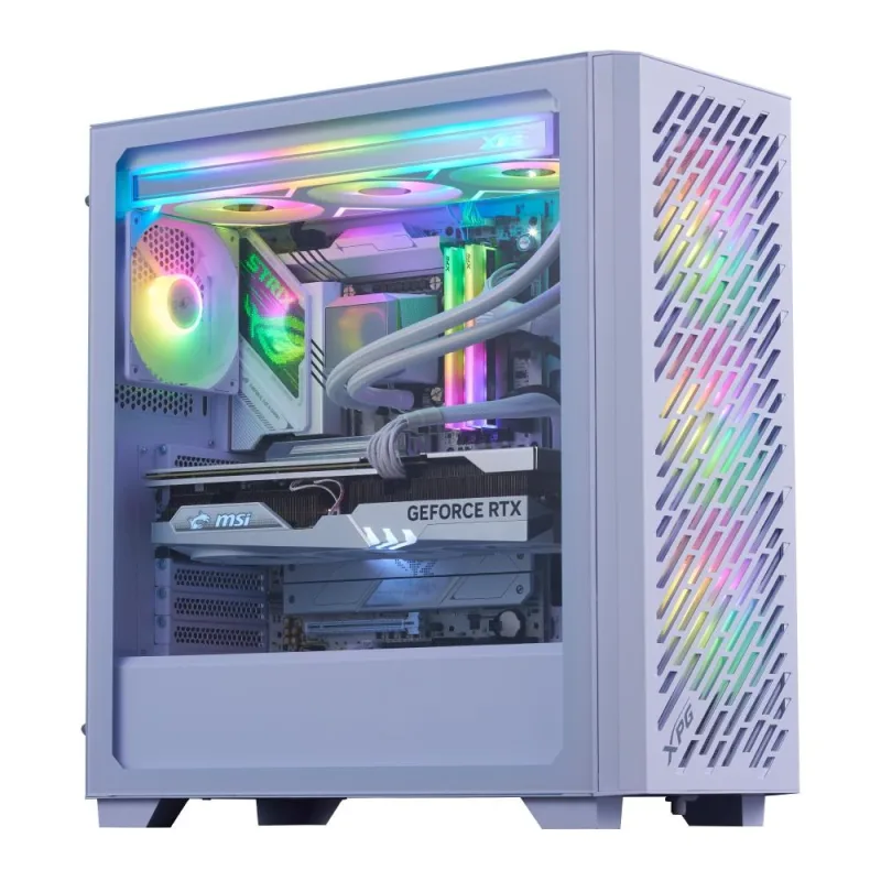ADATA XPG case VALOR AIR PRO, ATX, Průhledná bočnice, 4x 120mm ARGB…