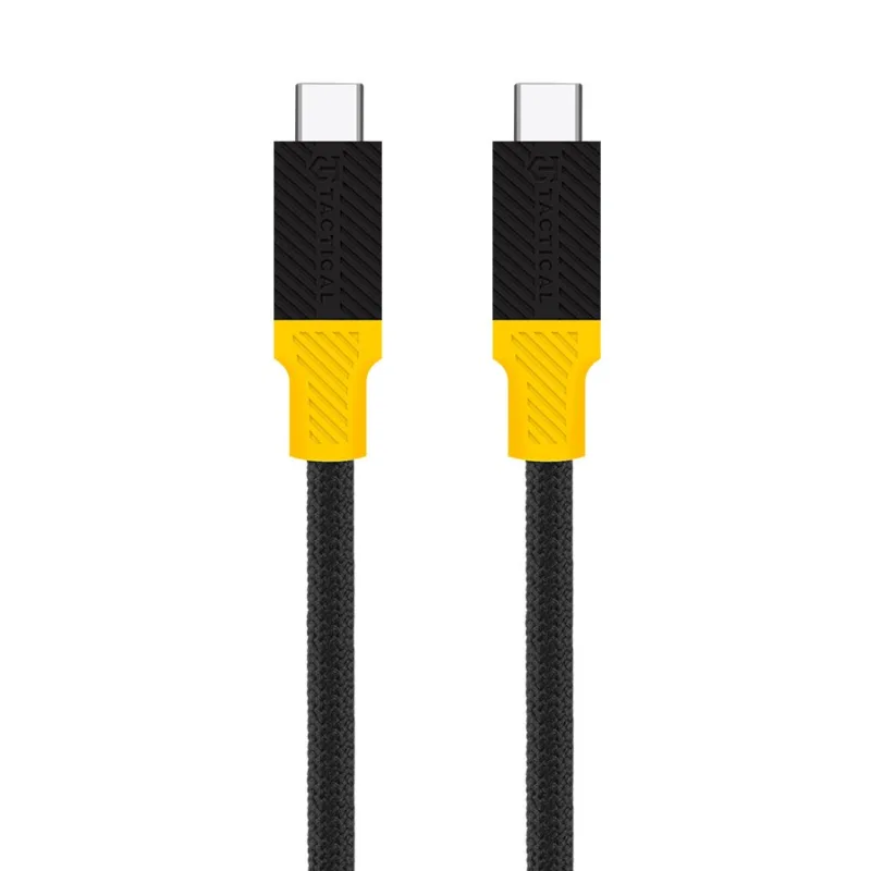 Tactical BlackBird Kábel USB4 1m Black/ Yellow 8596311251672