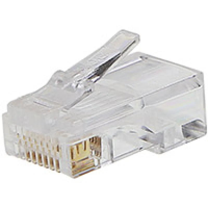 PremiumCord Konektor RJ45 8pinov - na drôt, balenie 100ks srj45d-100