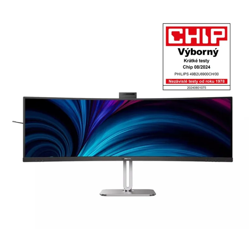 Philips/ 49B2U6900CH/ 00/ 48, 8"/ VA/ 5120x1440/ 75Hz/ 4ms/ Black/ 3R…