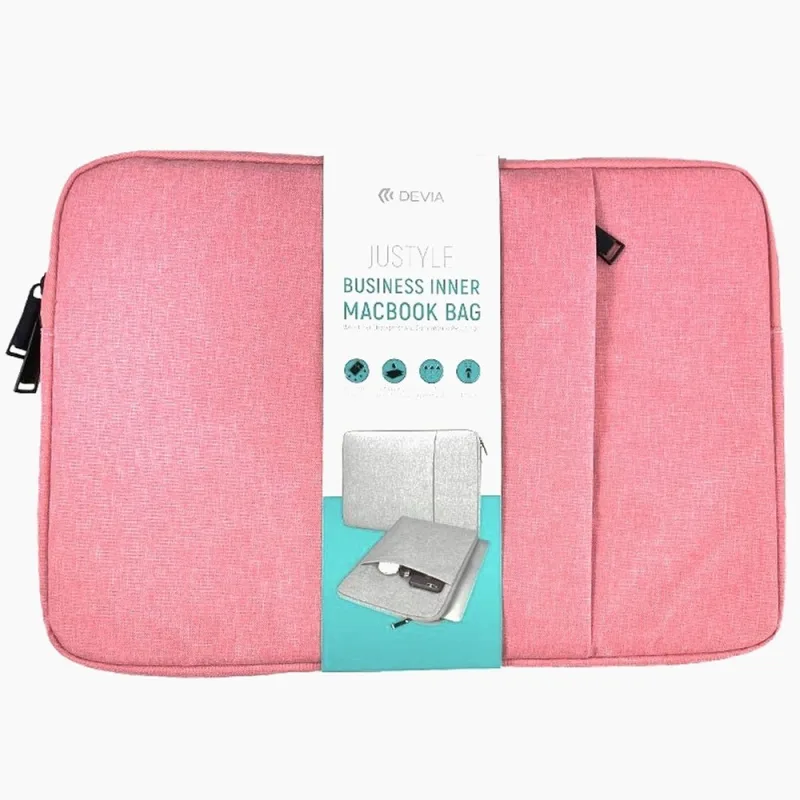 Devia puzdro Justyle pre Macbook Pro 16" M1/M2/M3/M4 - Pink 6938595348495