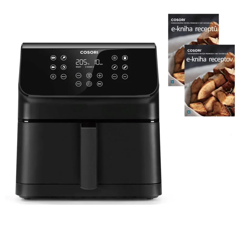 Cosori P651 PREMIUM II Chef edition 6,2l horkovzdušná fritéza CAF-P651…