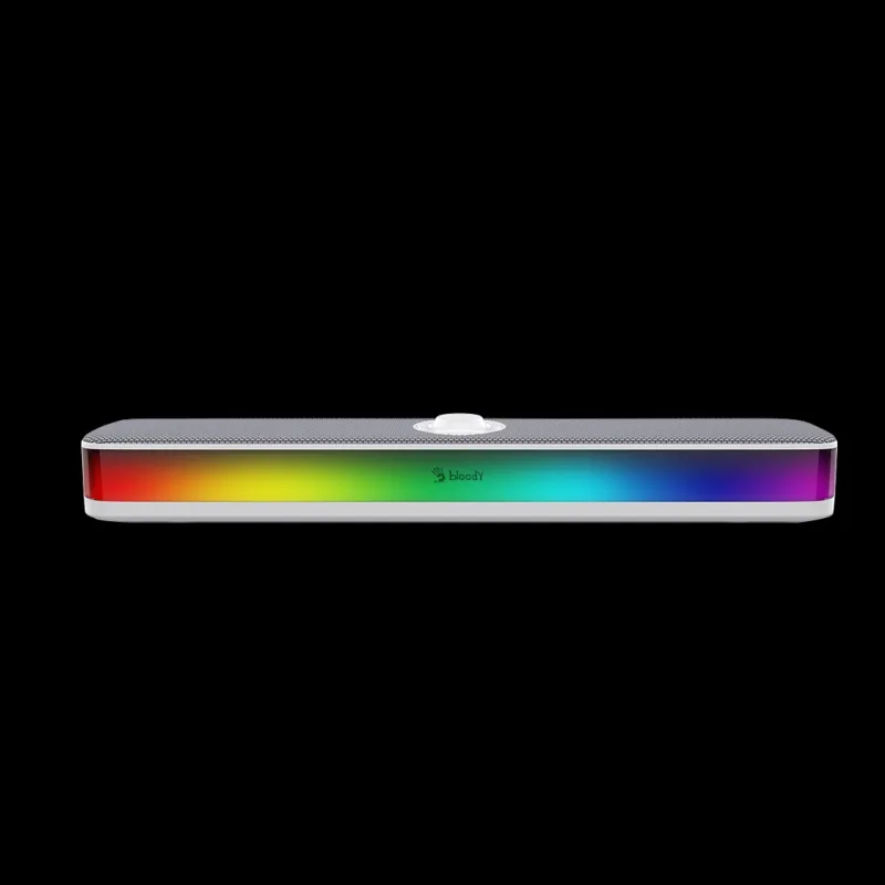 A4tech Bloody Soundbar S10, Bluetooth, RGB, bílá S10-WH