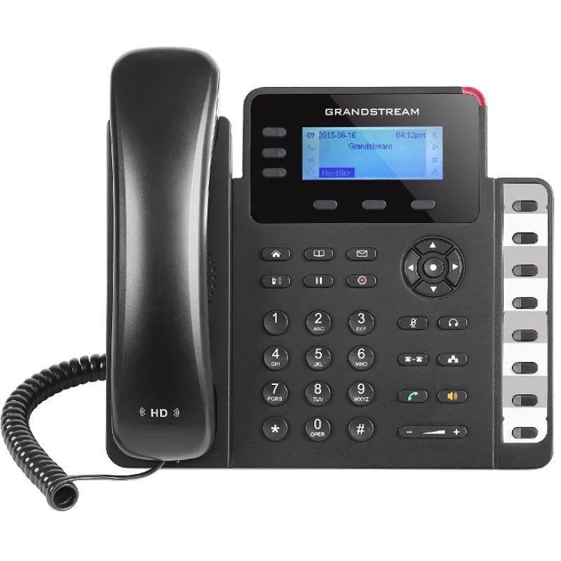 Grandstream GXP1630, 2, 95" LCD podsv. displej, 3 SIP účty, 3 prog. hr.,…