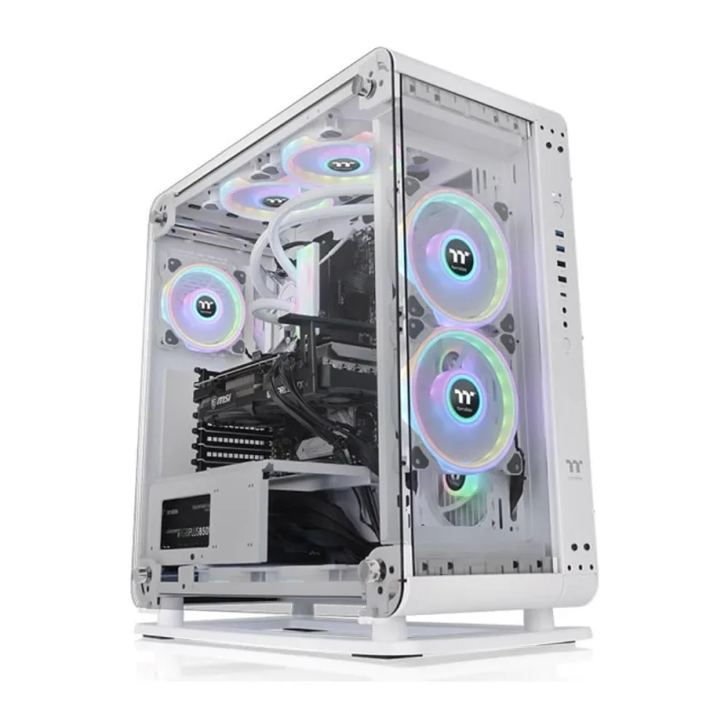 THERMALTAKE Case Core P6 Snow, ATX, Průhledná bočnice, bílá CA-1V2…