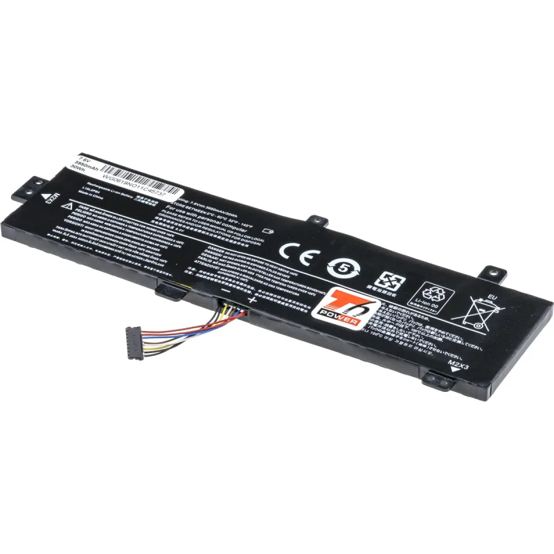 Batéria T6 Power Lenovo IdeaPad 310-15IKB, 310-15ABR, 510-15IKB, 3950mAh,…