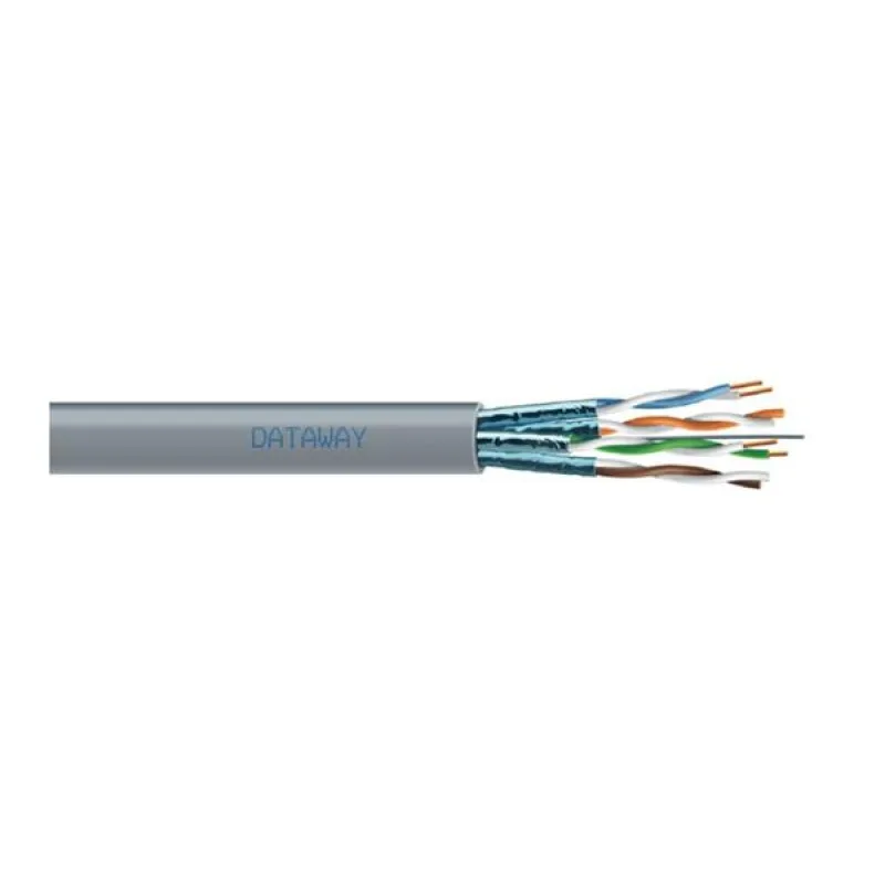 DATAWAY (305m) kábel CAT6A, drôt, U/FTP, LSOH, Dca DW-6A-UF-LSOH-305