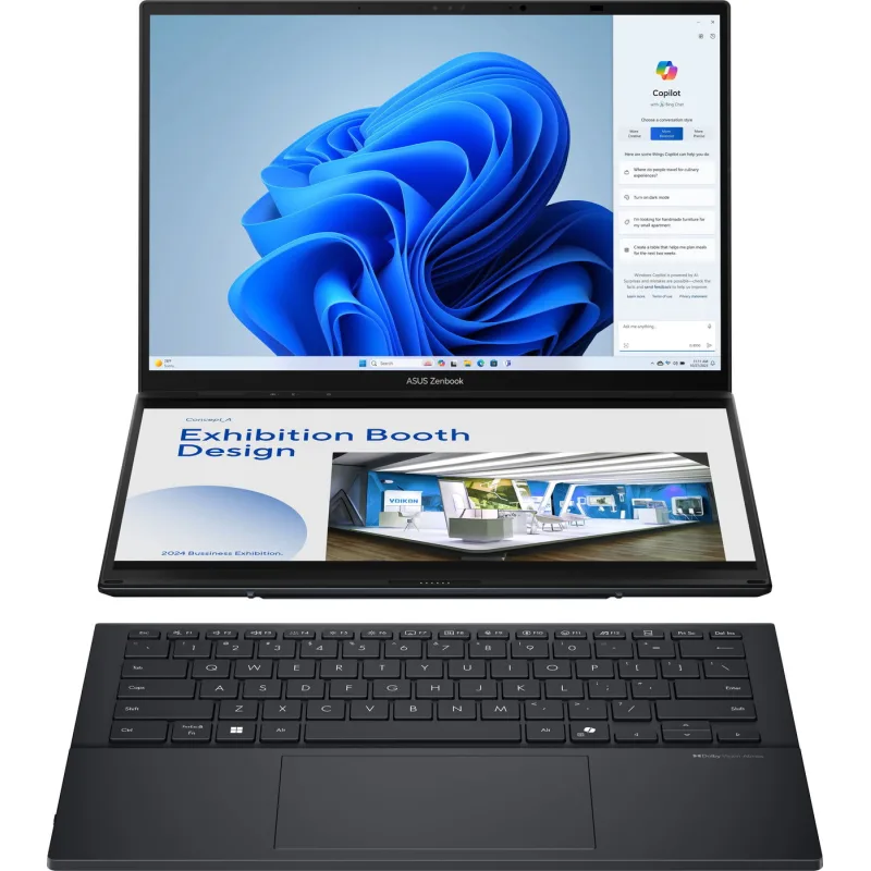 ASUS Zenbook Duo/Core U9-285H/32GB/1TB SSD/Arc 140T/14"OLED/Win11Pro…