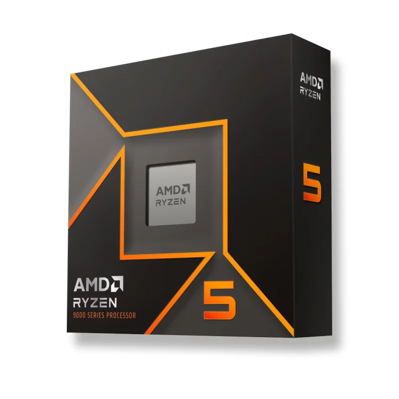 CPU AMD RYZEN 5 9600, 6-core, 3.8GHz, 38MB cache, 65W, AMD Radeon…