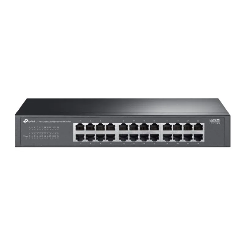 LiteWave 16-Port Gigabit Switch PORT: 16× Gigabit RJ45 Ports SPEC: 1U 13…