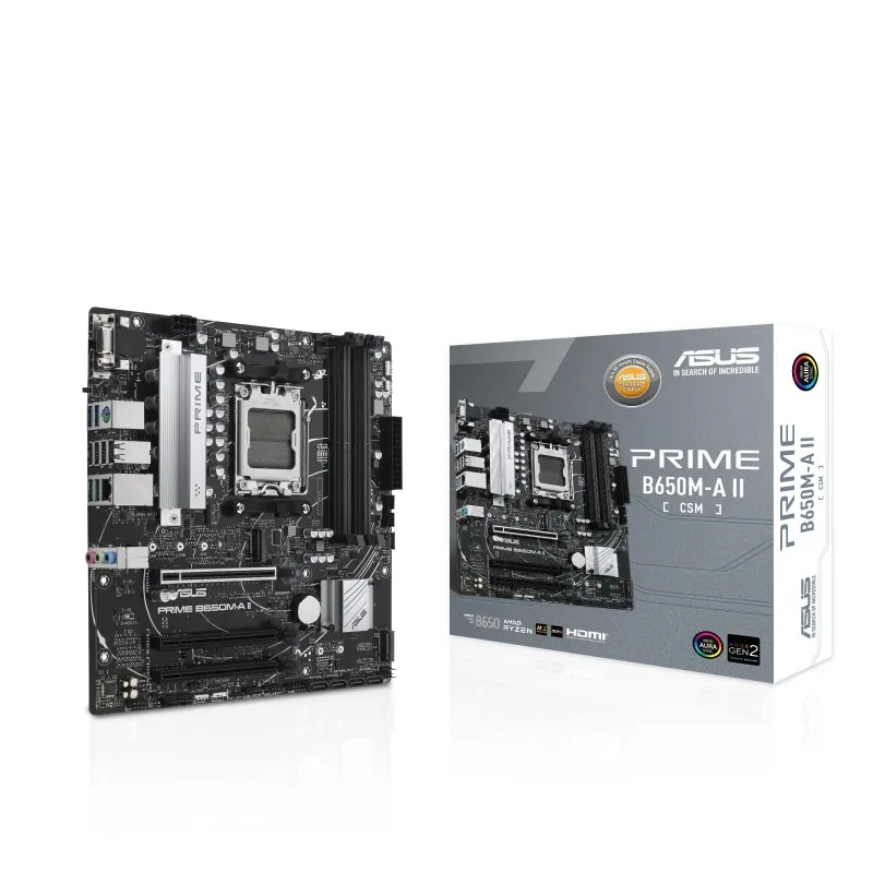 ASUS MB Sc AM5 PRIME B650M-A II-CSM, AMD B650, 4xDDR5, 1xDP, 1xHDMI, …