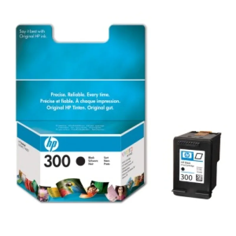 HP 300 - čierna atramentová kazeta, CC640EE CC640EE