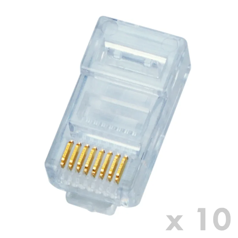 DATACOM Konektor RJ45 UTP 8p8c Cat5e 10ks (drôt) 4121
