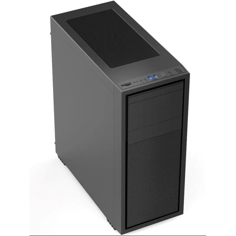 GEMBIRD COMPUTER FORNAX K500/ MIDI TOWER/ ČERNÁ CCC-FC-K500
