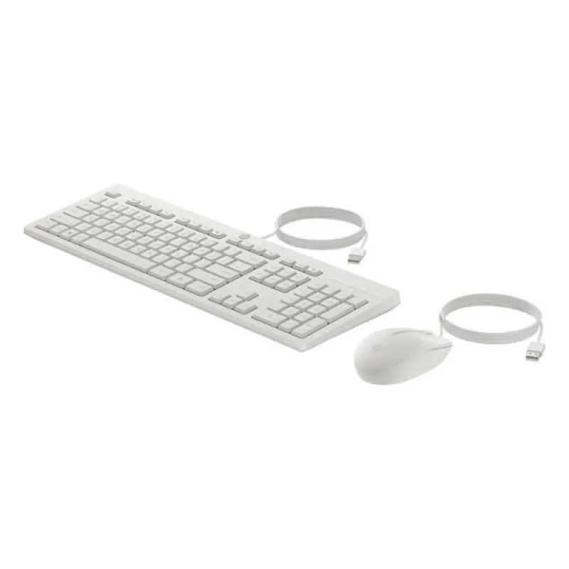 HP 225 Káblová myš a klávesnica Cashmere White AW5S6AA#BCM