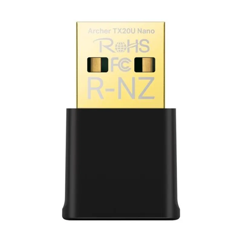 "AX1800 Nano Dual Band Wi-Fi 6 USB Adapter SPEED: 1201 Mbps at 5 GHz +…
