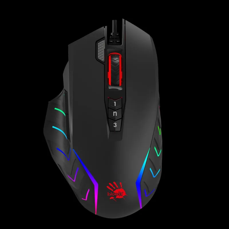 A4tech Bloody Myš J95S Activated, podsvícená herní myš, 8000 DPI, USB,…