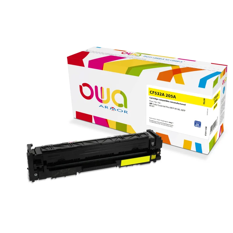 OWA Armor toner kompatibilný s HP CF532A, 900st, žltá/ yellow K18111OW
