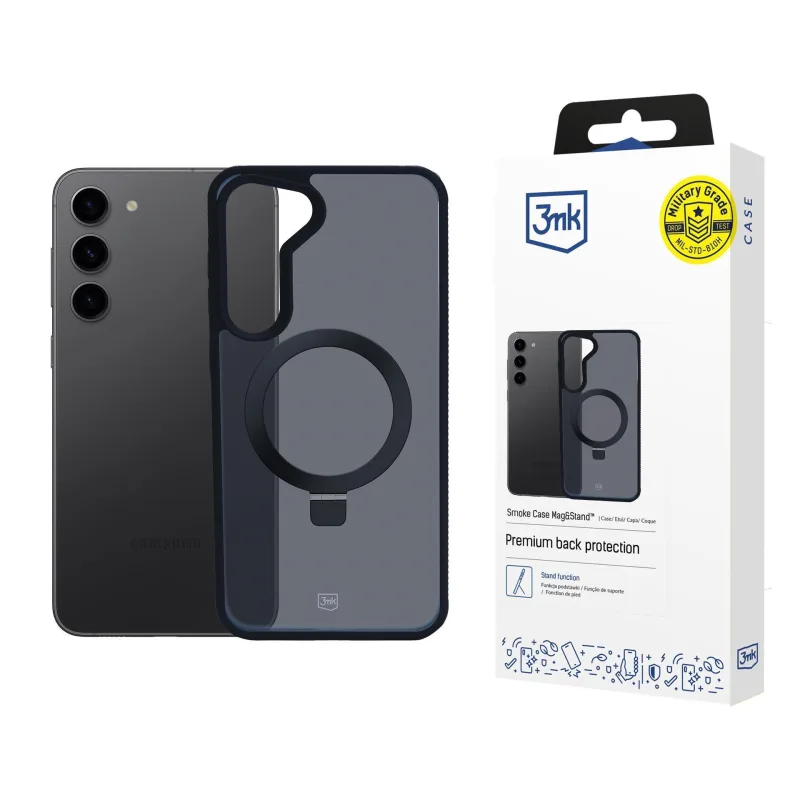 3mk ochranný kryt Smoke Case Mag&Stand pro Samsung Galaxy S24…