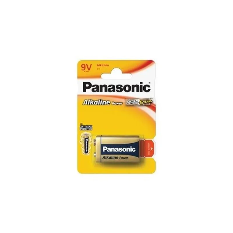 PANASONIC Alkalické baterie Alcaline Power 6LF22APB/ 1BP 9V (Blistr 1ks)…