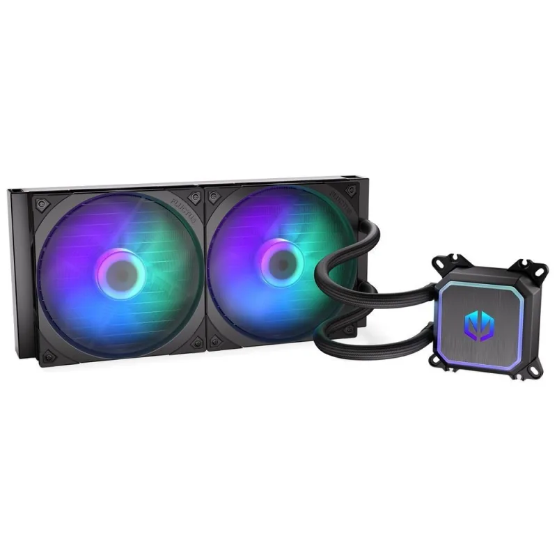 ENDORFY Vodní chladič Navis F280 ARGB, 2x140mm, LGA1851, AM5, černá…