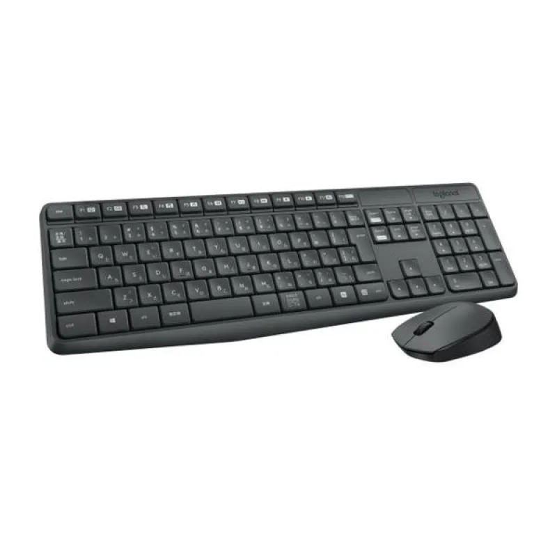Logitech® MK235 Wireless Keyboard and Mouse - GREY - US INT"L…